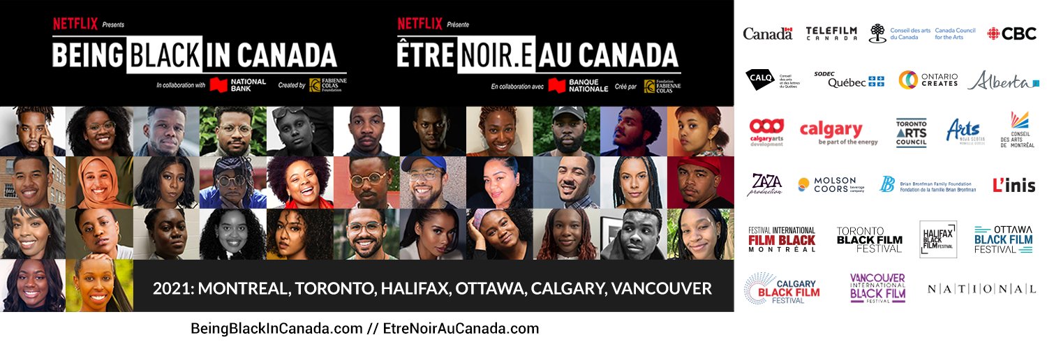 Being Black in Canada | Etre Noir.e au Canada's banner