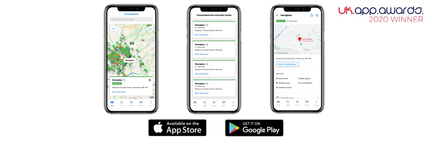 Neverspoons App banner