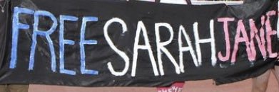 Manchester Trans Rise Up banner