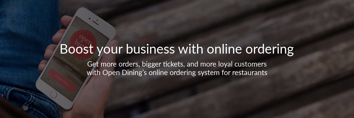 Open Dining Network banner
