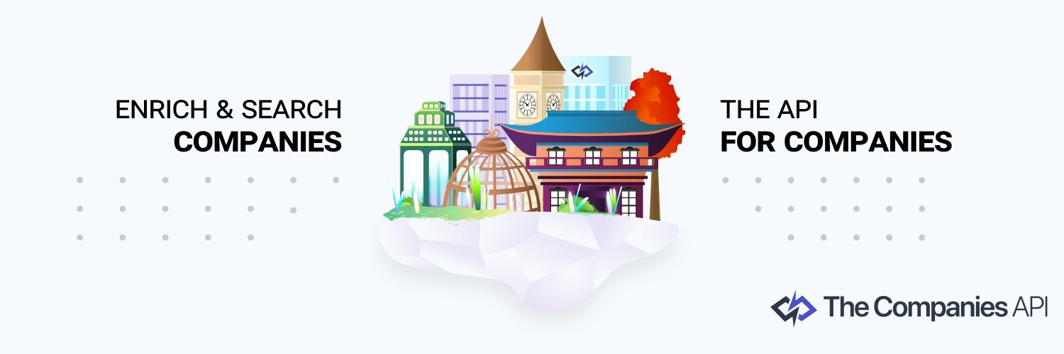 The Companies API banner