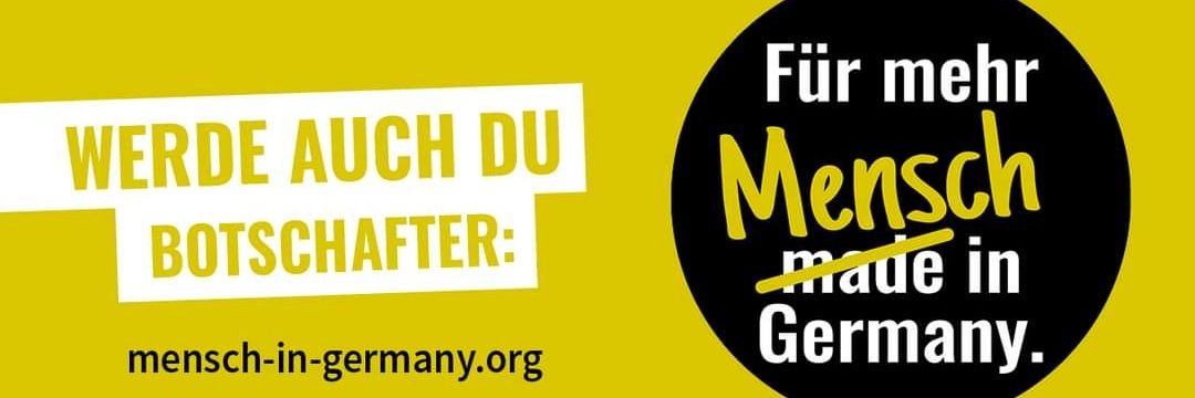 Mensch in Germany banner