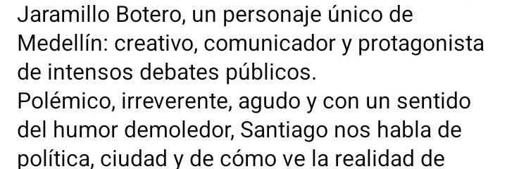 Santiago Jaramillo Botero banner