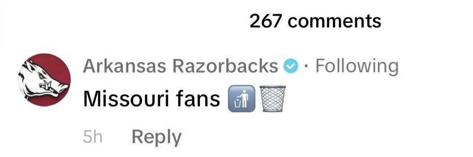 no context arkansas🐗 banner