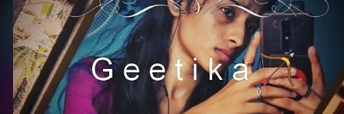 Geetikaxiv's profile banner image