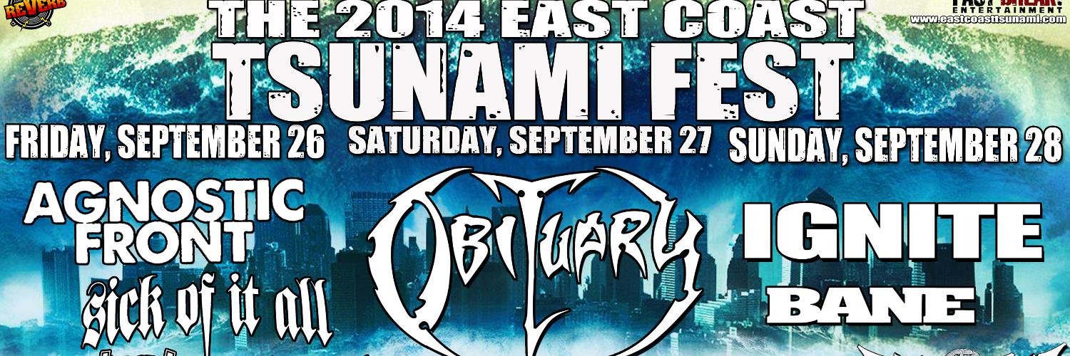East Coast Tsunami banner