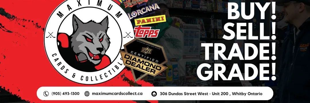 MAXimum Cards & Collectibles banner