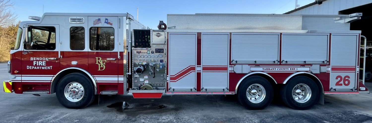 Rendon Fire Department banner