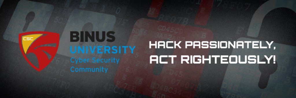 Cyber Security BINUS banner