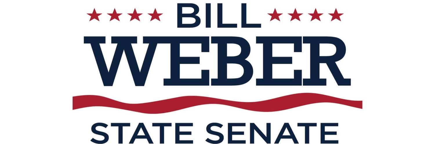 Senator Bill Weber banner