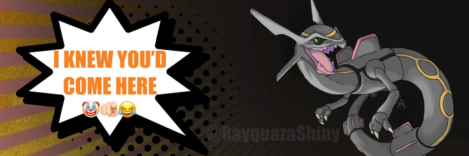 Shiny Rayquaza banner