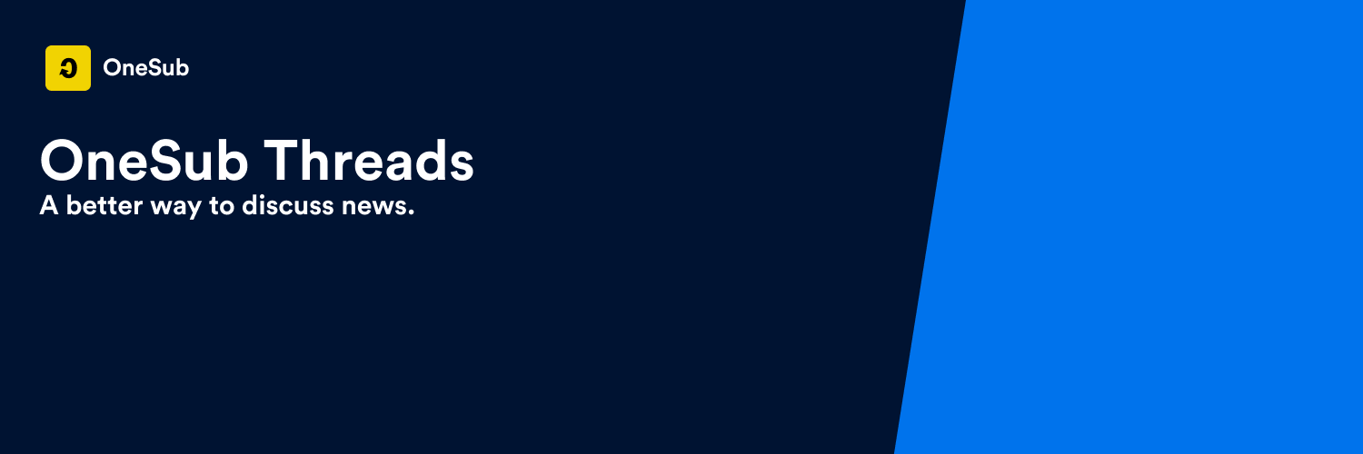OneSub - Threads banner