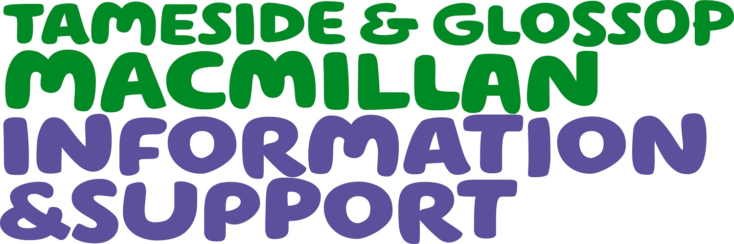 Tameside & Glossop Macmillan Information & Support banner