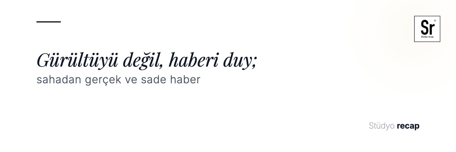 Stüdyo recap banner