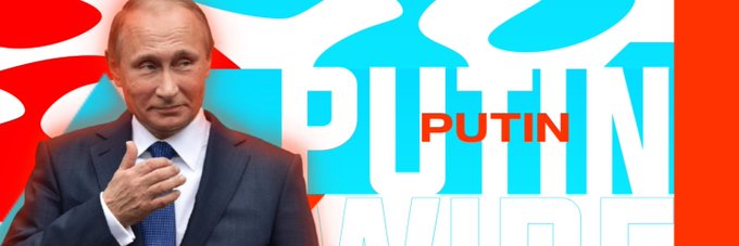 Wide Putin banner