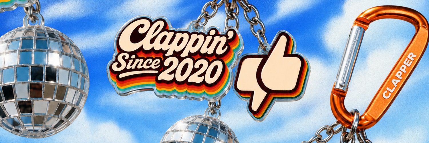 Clapper banner