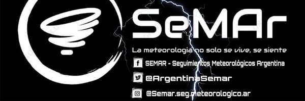 SeMAr - Seguimientos Meteorológicos Argentina Profile Banner