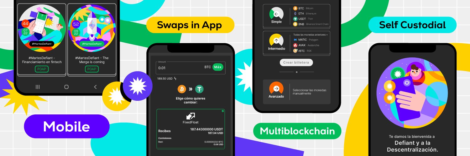 Defiant Wallet banner