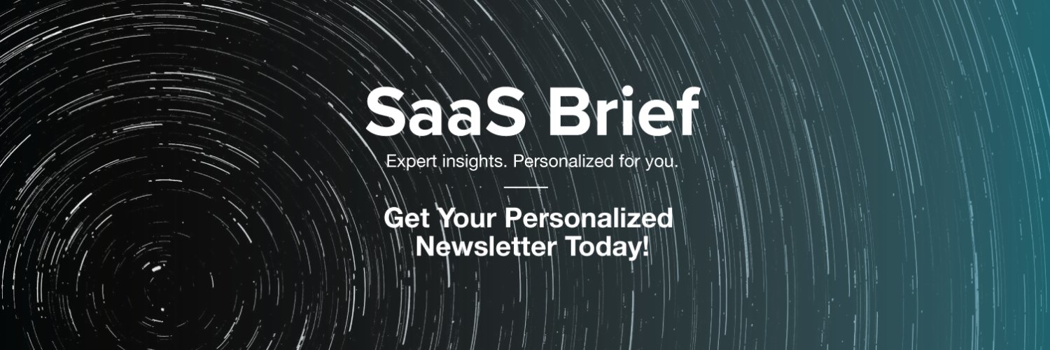 SaaS Brief banner