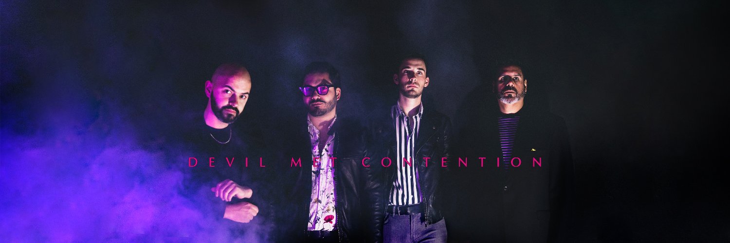 DEVIL MET CONTENTION banner