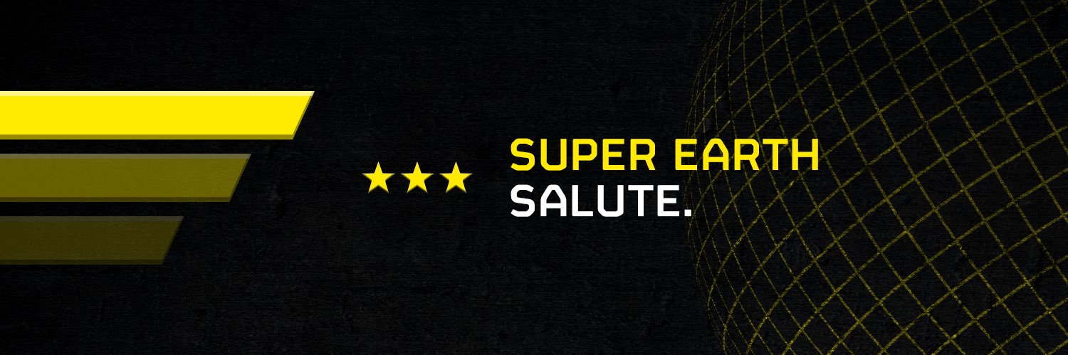 Super Earth Salute banner
