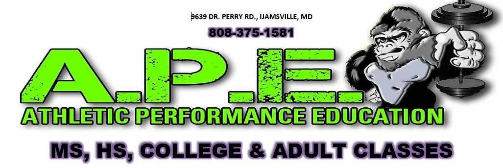 APE Athletes banner