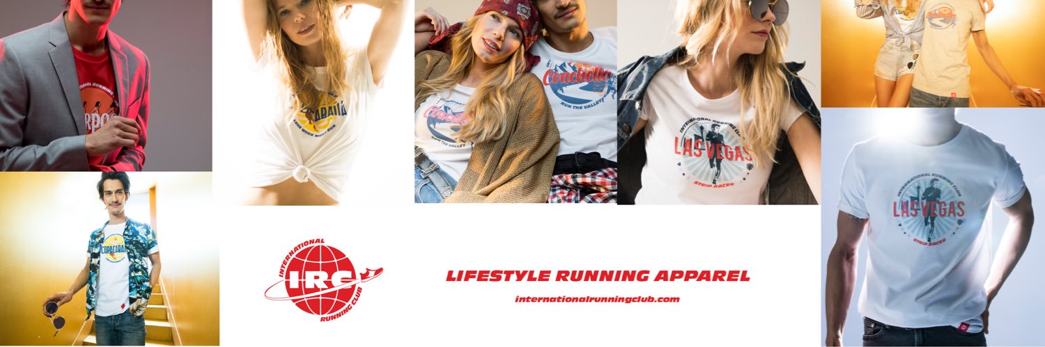 IRC International Running Club banner