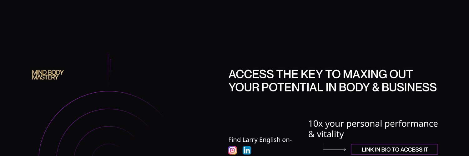 Larry English banner