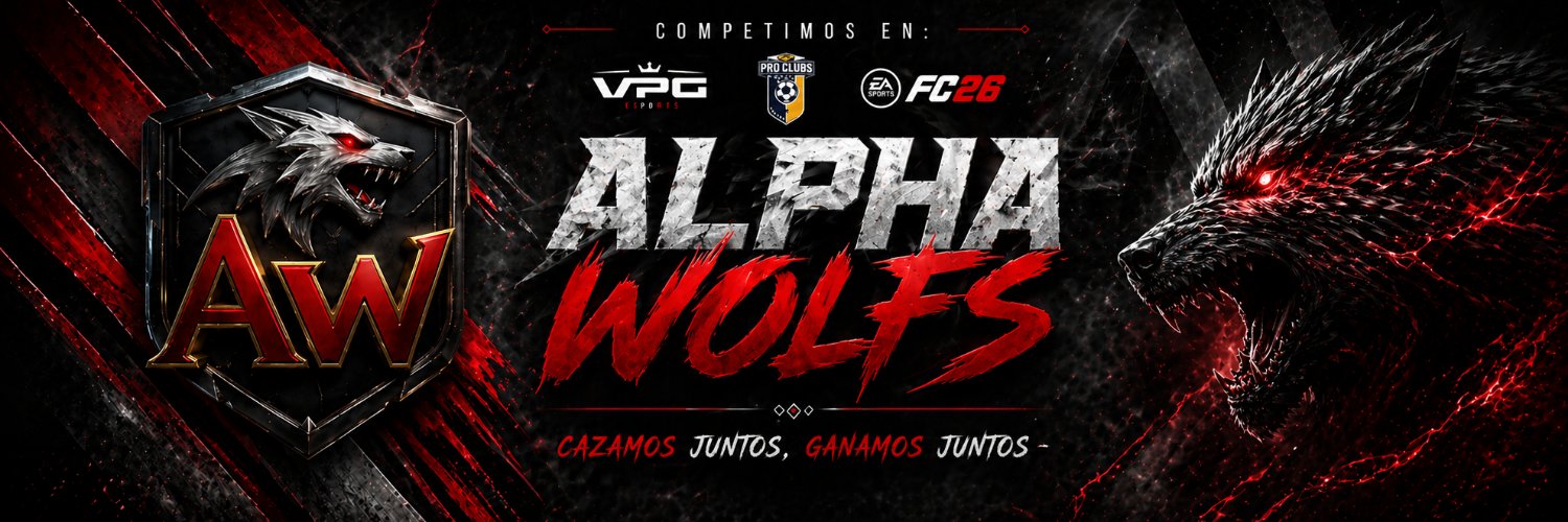 ALPHA WOLFS eSports banner