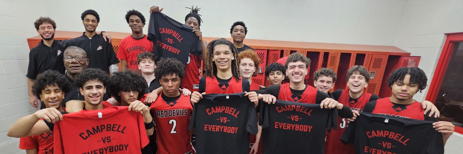 Campbell Memorial Red Devils banner