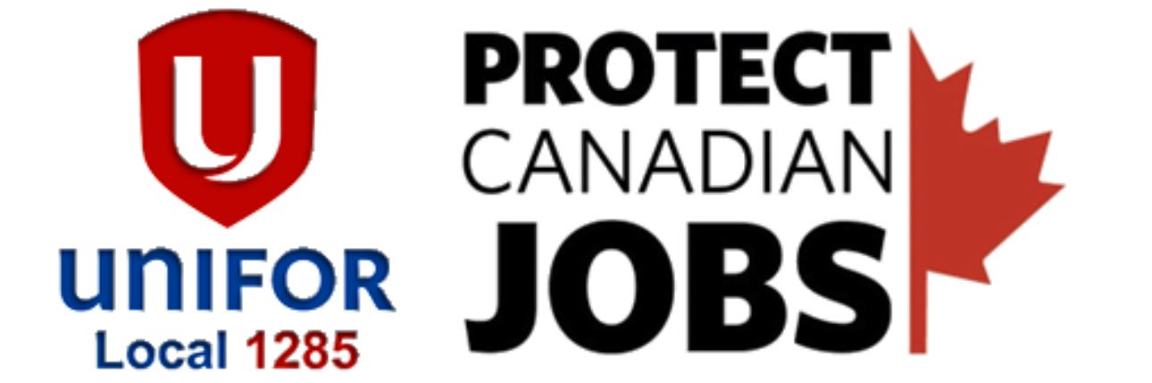 Unifor Local 1285 banner