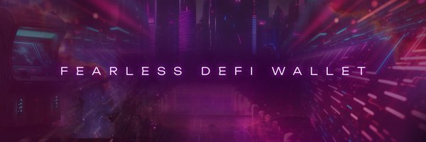 FearlessWallet Profile Banner