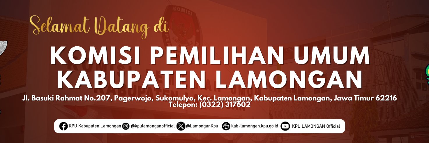 KPU Lamongan Official banner