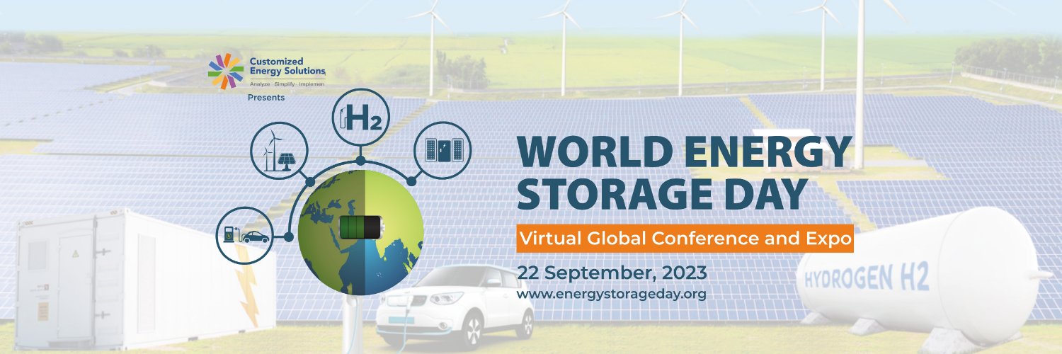World Energy Storage Day banner