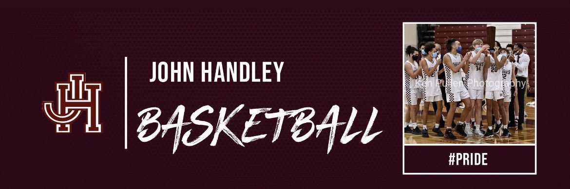John Handley Boys Basketball banner