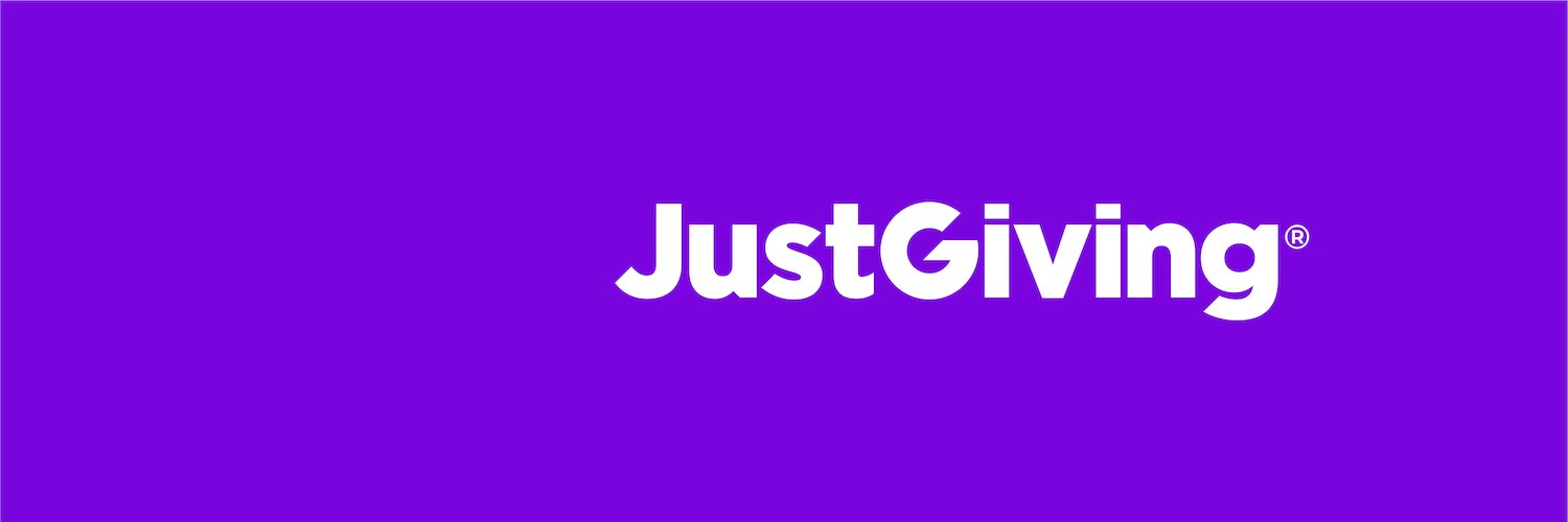 JustGiving's profile banner image