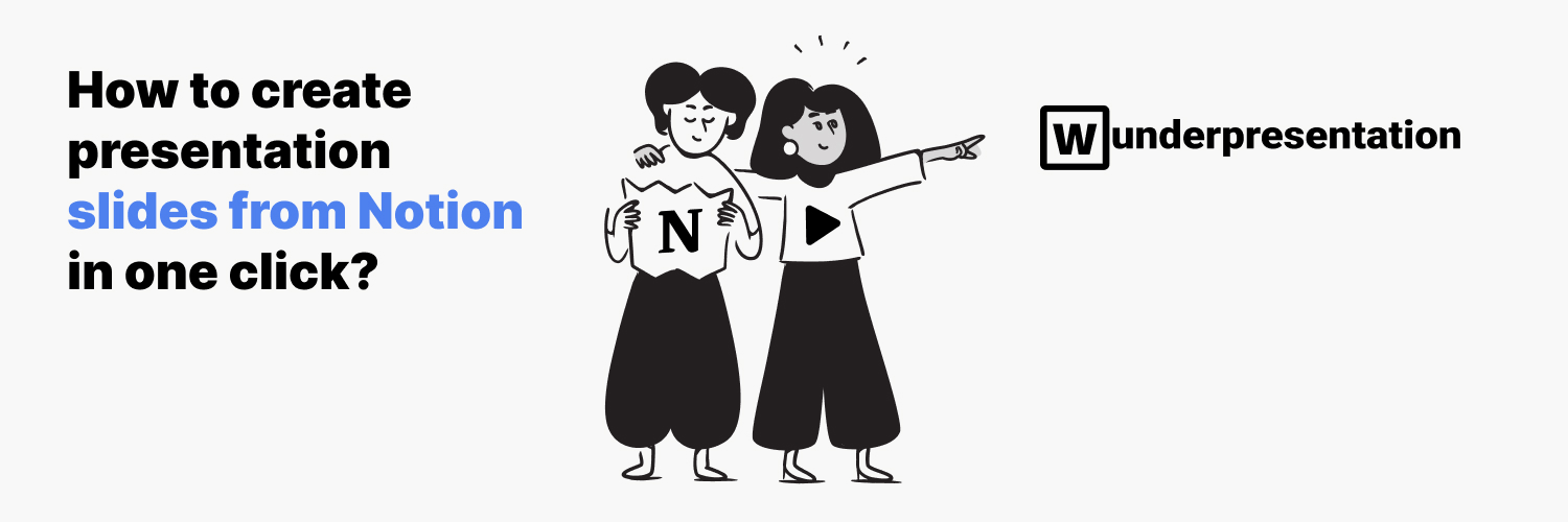 Wunderpresentation - Slides for Notion banner