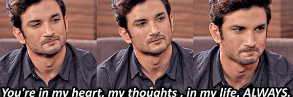 SUSHANT FOREVER(SSRF)🦋 💔..🇮🇳🇨🇦 Profile Banner