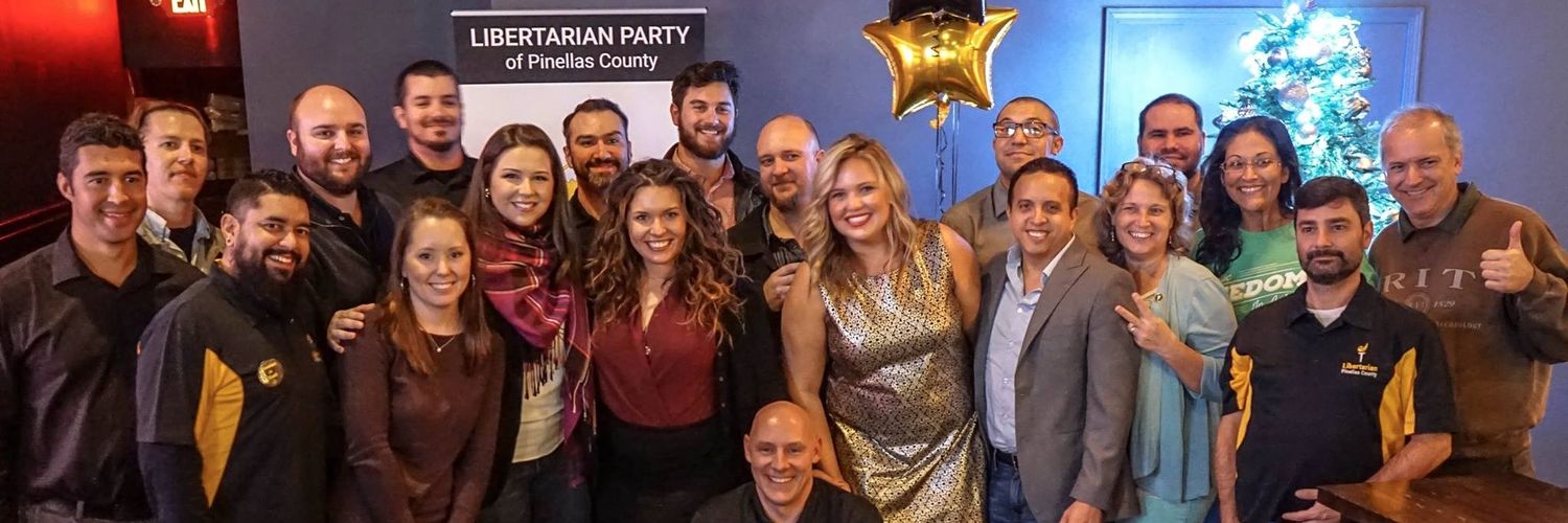 Libertarian Party of Pinellas County's banner