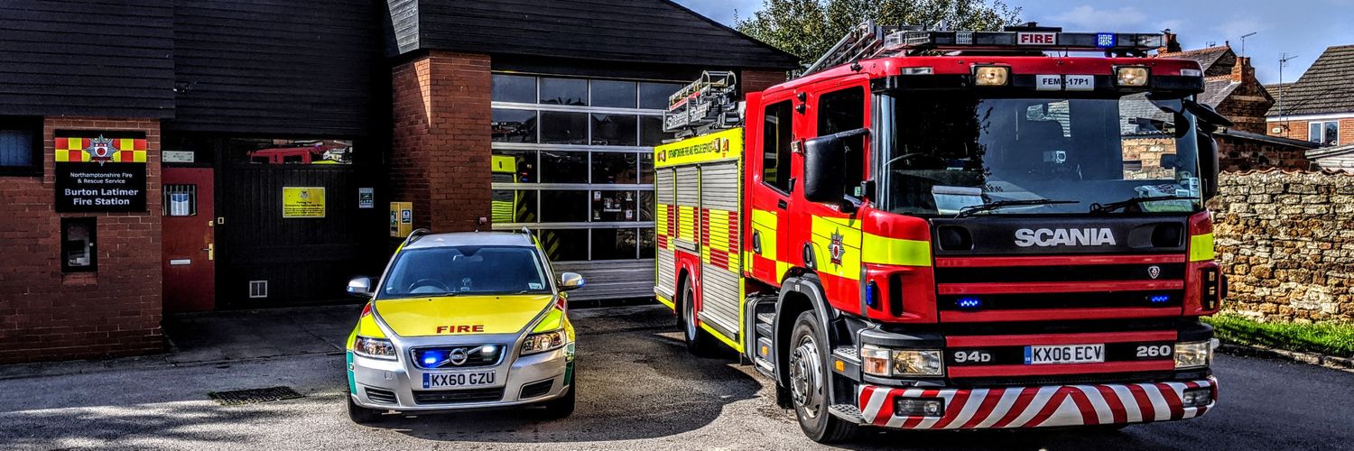 Burton Latimer Fire Station banner