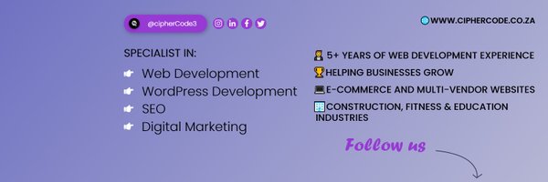 cipherCode3 Profile Banner