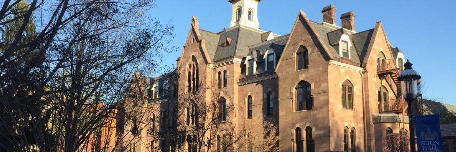 The Greenleaf Center at Seton Hall University banner