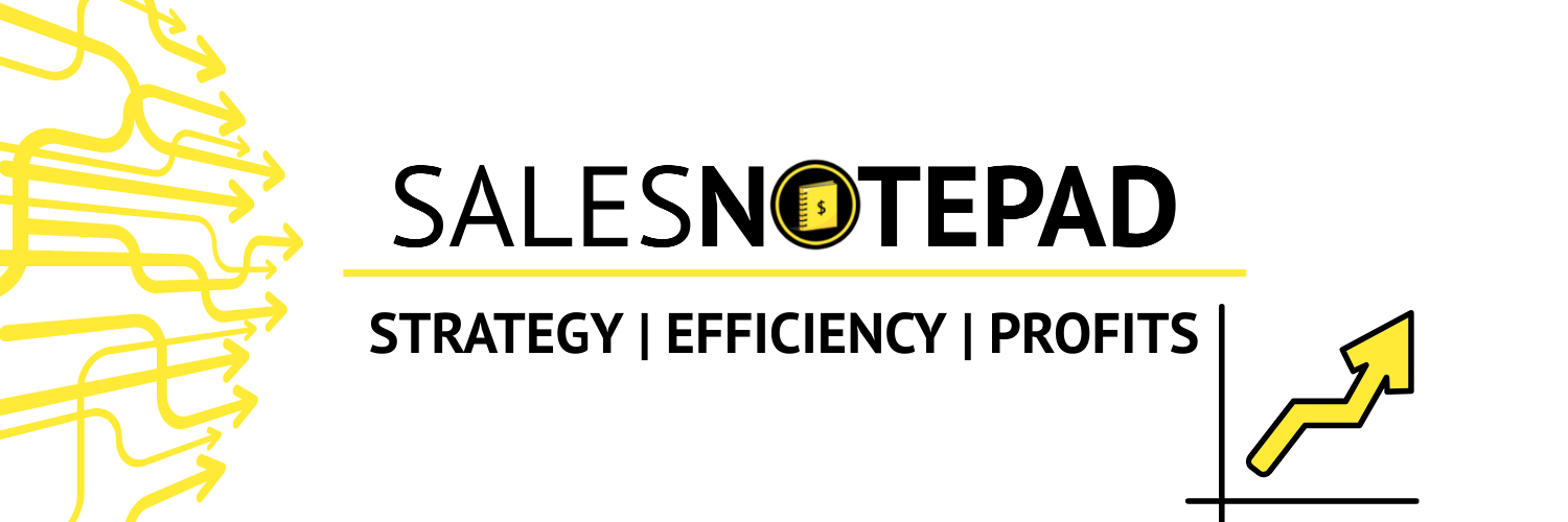Sales Notepad 📒 banner