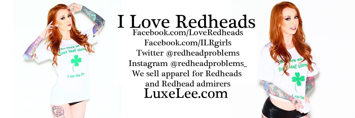 I Love Redheads banner