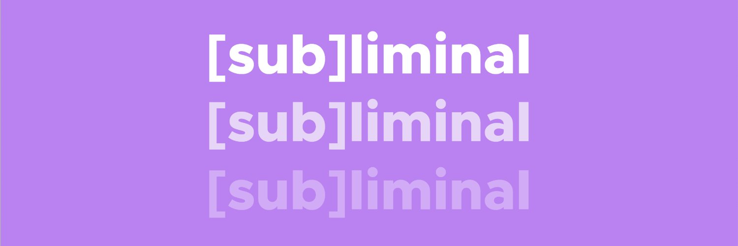 Subliminal Magazine (CLOSED) banner