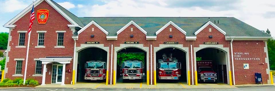 Sterling Fire Department banner