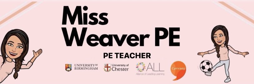 Miss Weaver PE banner