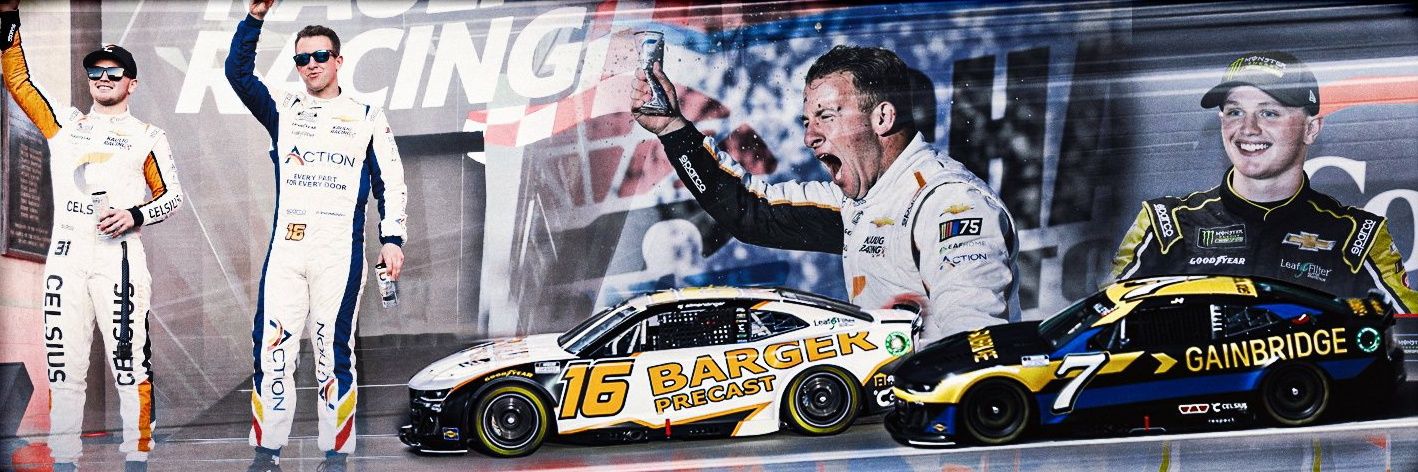 AJ Allmendinger and Justin Haley Fans banner