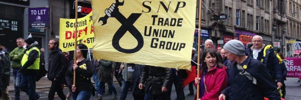 SNP Trade Union Group banner