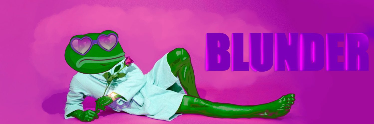 blunder 🐸🐻🍻 banner